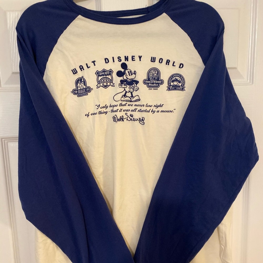 Disney baseball tee